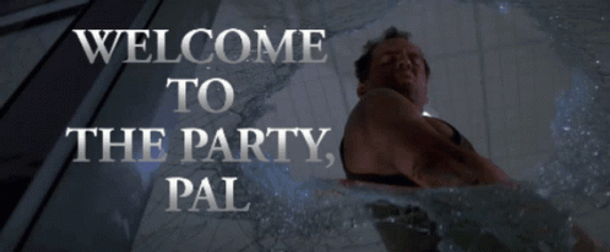 Welcome To The Party Pal Bruce Willis GIF