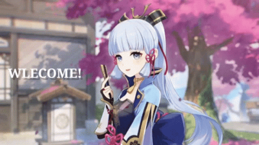 Welcome To The Party Pal Kamisato Ayaka GIF