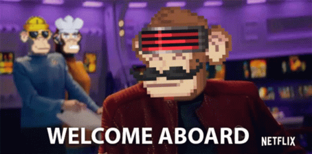 Welcome To The Party Pal Pixel Art GIF