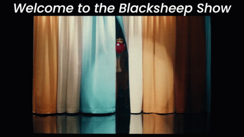 Welcome To The Show Black Sheep GIF