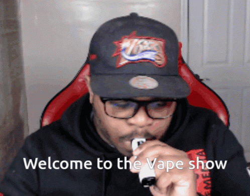 Welcome To The Show Vape Smoker GIF