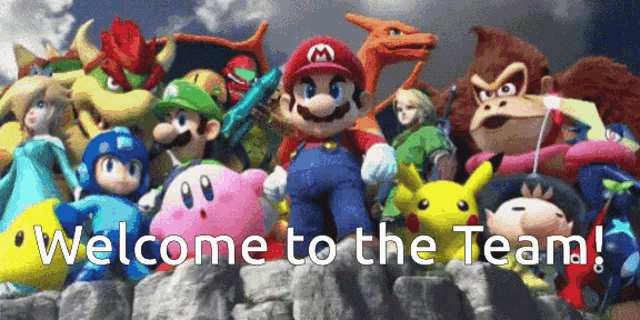 Welcome To The Team Gif GIF