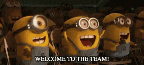 Welcome To The Team Gif GIF