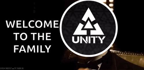 Welcome to the Unity Family Sign With Hand