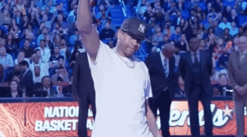 Welcoming Allen Iverson Salute GIF
