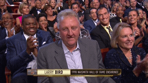 Welcoming Larry Bird GIF