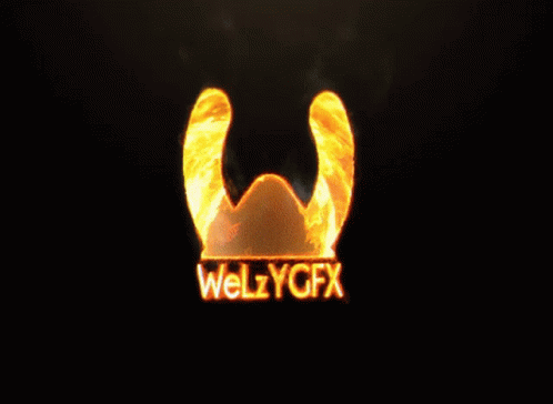 Welgygfx Logo With Flame From Letter W