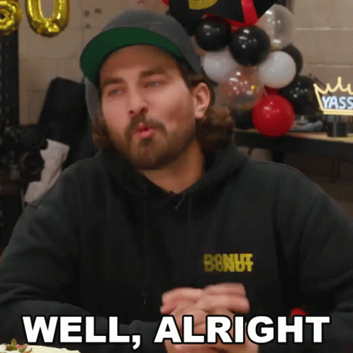 Well Alright Awkward Zach Jobe GIF