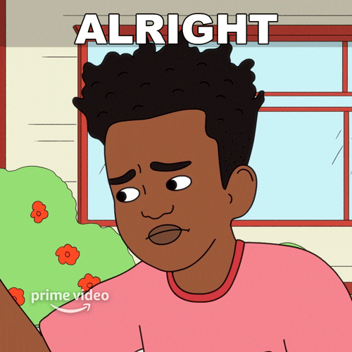 Well Alright Truman Fairfax Animated Series GIF
