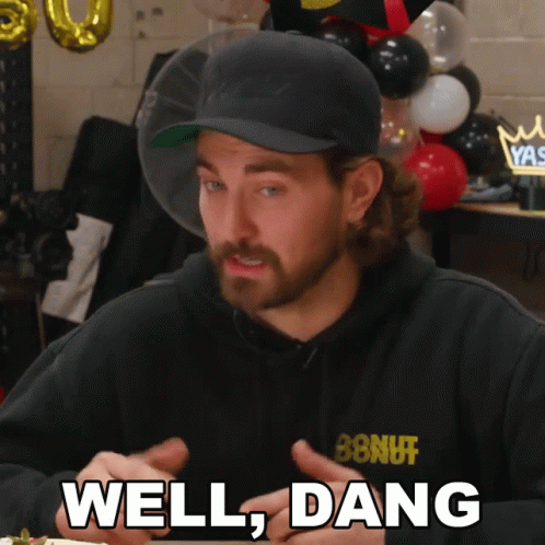 Well Dang Zach Jobe Youtuber GIF