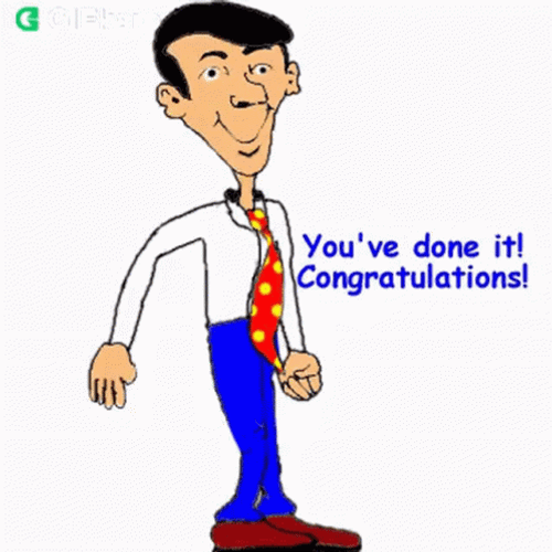 Well Done Congratulations GIF