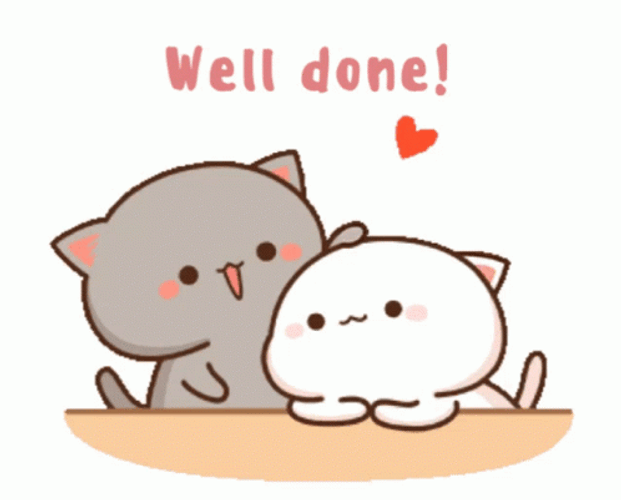 Well Done Peach And Goma GIF