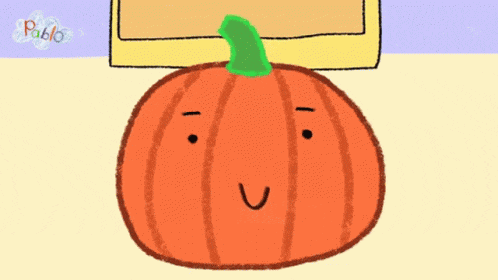 Well Hello There Gif Hello Im A Pumpkin Gif GIF