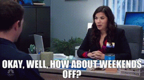 Well How About Working On Sunday GIF