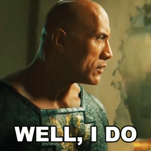 Well I Do Black Adam GIF