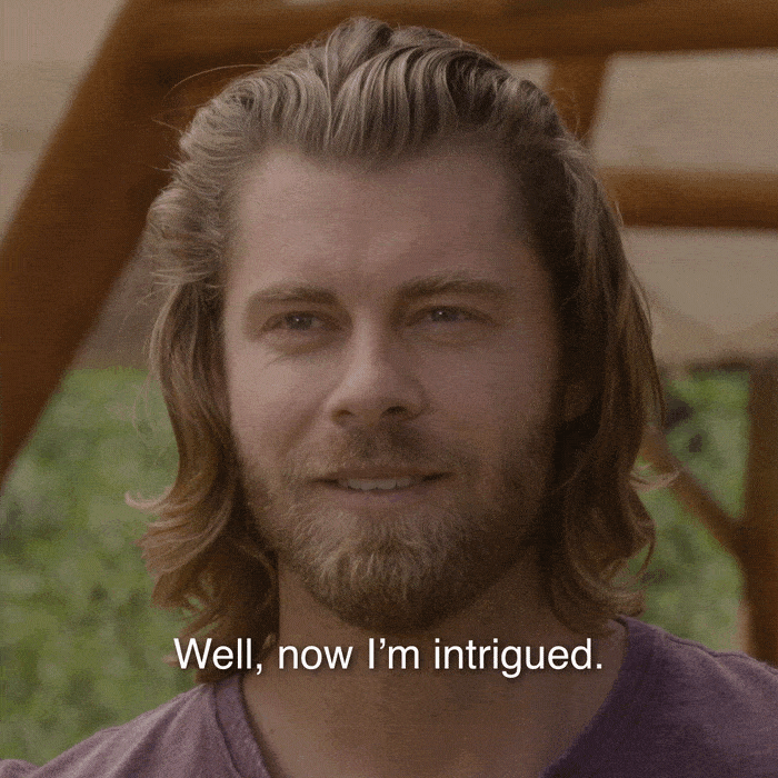 Well Now I'm Intrigued GIF