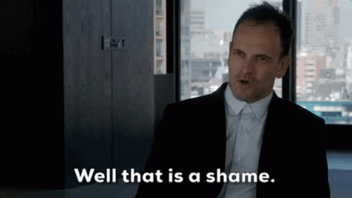 Well That's A Shame Man GIF