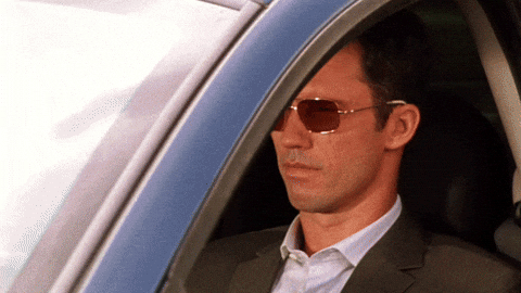 Well That's Neat By Man Inside The Car GIF