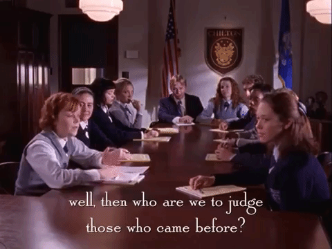 Well Then Who Are We Going To Judge GIF