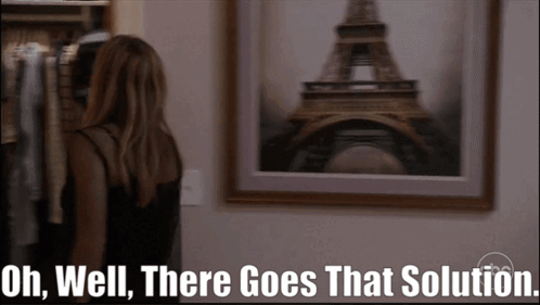 Well There It Is A Solution GIF