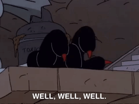 Well Well Well Finger Running Nicsplat GIF