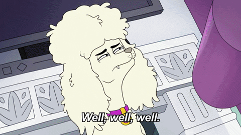 Well Well Well Honey Housebroken Animation GIF