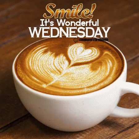 Wellness Wednesday Cup Of Coffee GIF