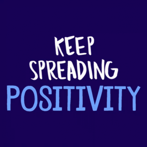Wellness Wednesday Keep Spreading Positivity GIF