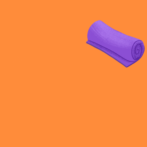 Wellness Wednesday Yoga Mat GIF