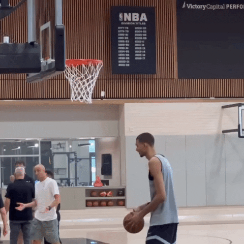 Wemby Jumping Dunk GIF
