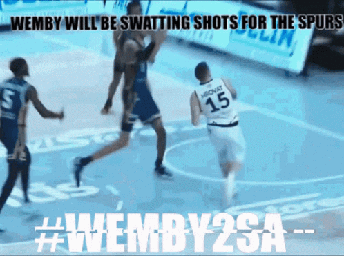 Wemby Will Be Waiting Shots GIF