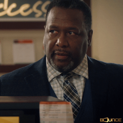 Wendell Pierce Afraid Reaction GIF