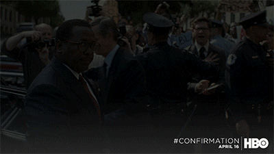 Wendell Pierce Arrives, But He Doesn’t Care GIF