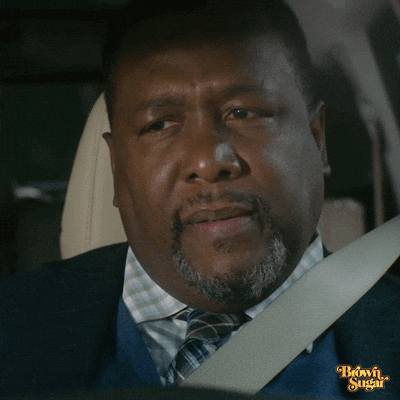 Wendell Pierce Brown Sugar Concerned Reaction GIF