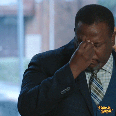 Wendell Pierce Brown Sugar Surprised Reaction GIF