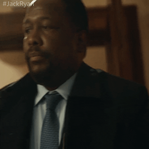 Wendell Pierce Standing Up GIF