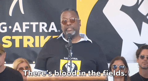 Wendell Pierce There's Blood In The Fields GIF