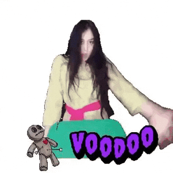 Wendigo Woman Voodoo Long Hair GIF
