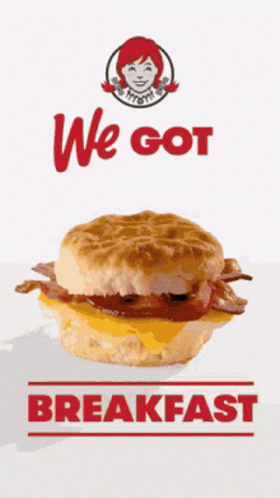 Wendy's Biscuit Sandwich With Bacon and Cheese