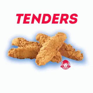 Wendy's Tenders With Logo