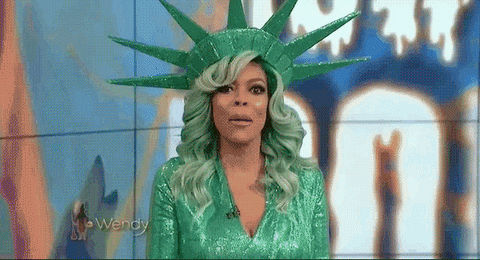 Wendy Williams Eggplant Scare GIF