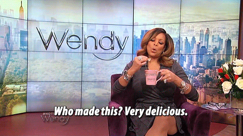 Wendy Williams Sips Tea GIF