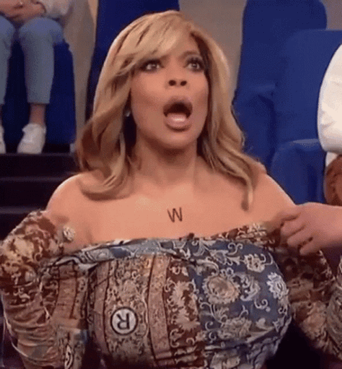 Wendy Williams Timid Smile Shy Reaction GIF