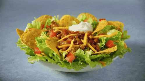 Wendys Taco Salad Gif GIF