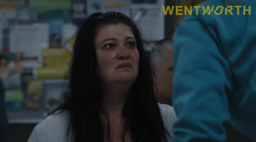 Wentworth Poster Woman In White Robe GIF