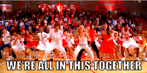 Were All In This Together High School Musical GIF