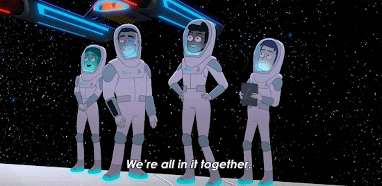 Were All In This Together Star Trek GIF