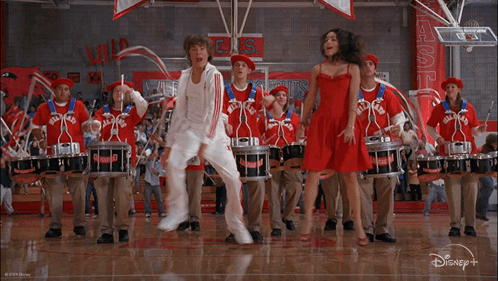 Were All In This Together Troy And Gabriella GIF