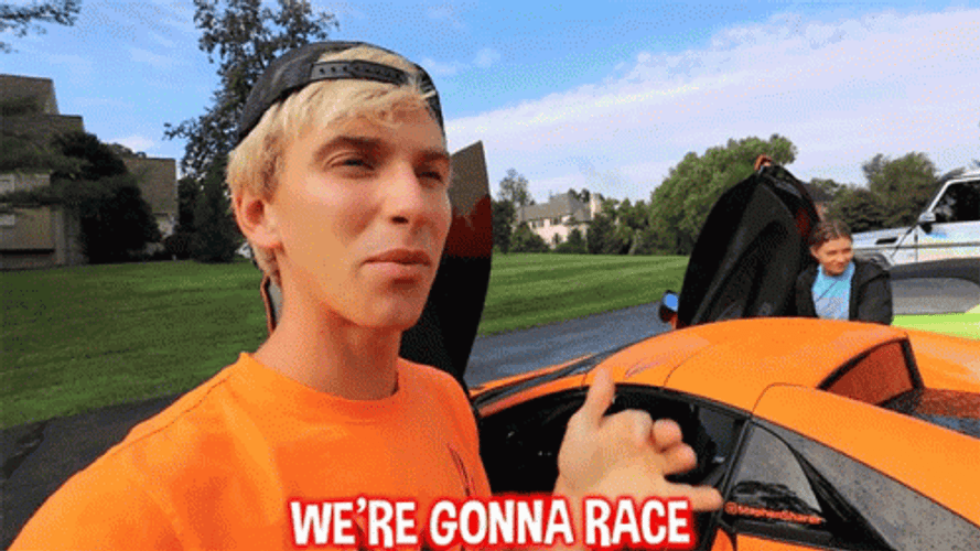 Were Gonna Race GIF