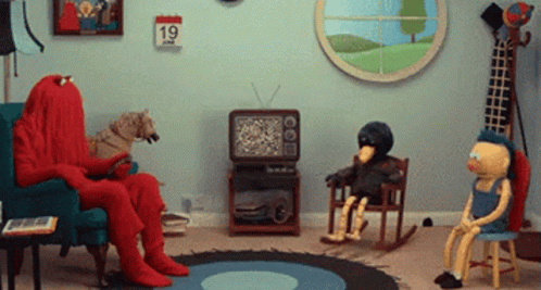 Were Waiting Dont Hug Me Im Scared Characters GIF